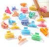 5Pcs/lot Mini Crab Clip Korean Lovely Scrub Women Girls Small Hair Claws Kids Sweet Hairpins Hairclips Hair Accessories