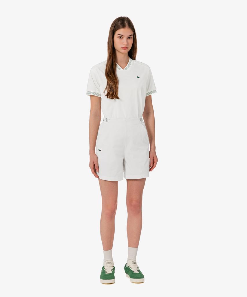 LACOSTE Women'S Woven Setup Shorts Gf420E-56G 70V