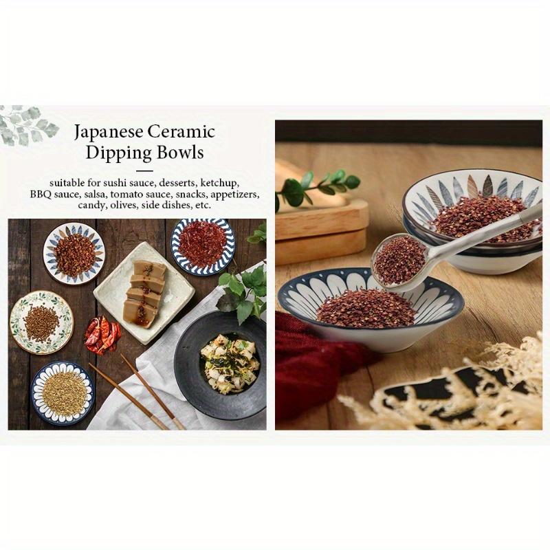 7.11 Cm 4pcs Japanese Retro Ceramics Mug Asian Chinese Coffee Cups Set for Restaurant, Diner, Farmhouse, Coffee Shop, Home