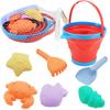Foldable Beach Bucket Tool Set Children'S Sand Shovel Summer Outdoor Water Toys Boys And Girls Toys