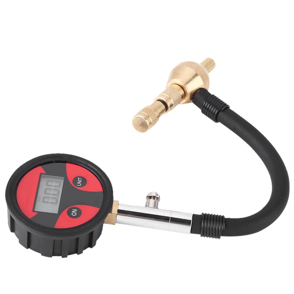 Digital Tire Pressure Gauge, Car Auto Motorcycle Bike Truck Tire LCD Digital Pressure Gauge with Tire