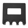 Pool Cue Holder Claw Non Slip Backing 3 Holes Rubber and Iron Portable Pool Stick Holder for Billiards Pool
