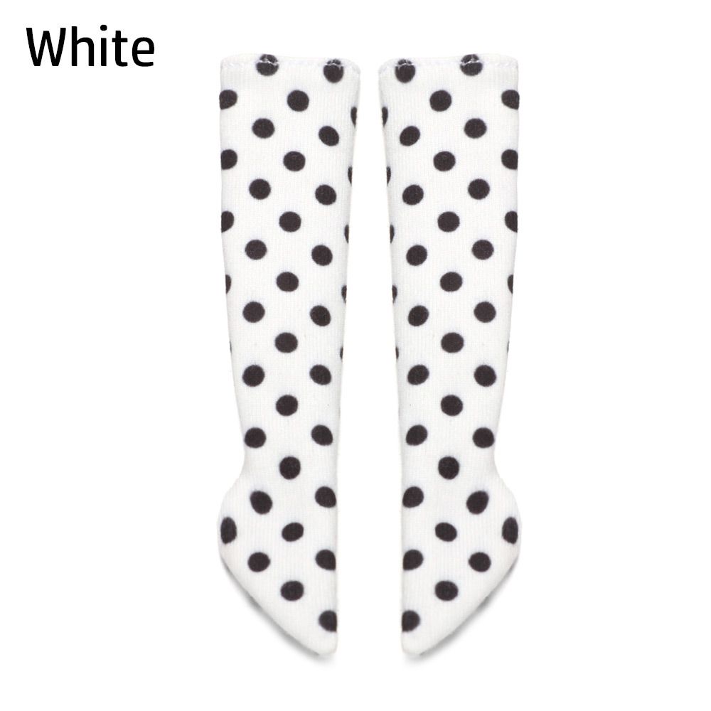 Украшения Игрушки 1/6 Кукольные Чулки Кукольные Носки в Горошек Рождественский Подарок Кукольная Одежда Аксессуары