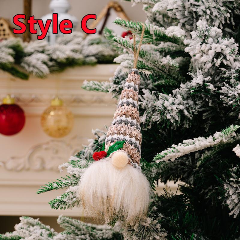 Новый 5/1 шт светодиодный светящийся гном рождественский безликий кукла веселое рождественское украшение для дома Navidad Natal Новый год 2025 рождественские подарки