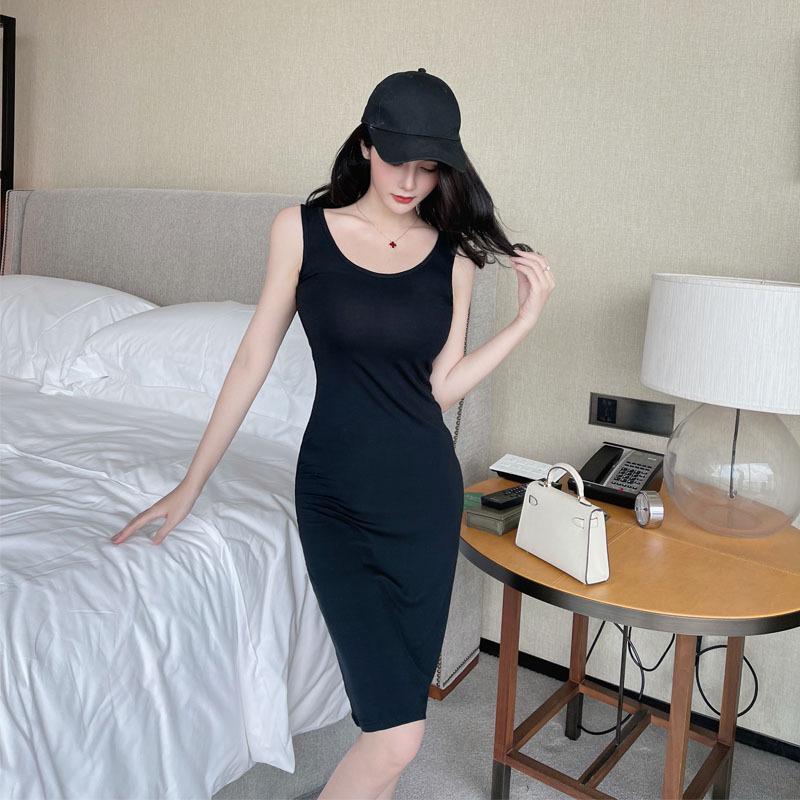 Длинное платье на подтяжках размера плюс 2025 года - женская юбка-жилет для студентов