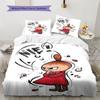 Little Bedding Quilt Set Quilt Cover Pillowcase Home Decoration Birthday Gift (1 * duvet cover + 2 * pillowcase, without core)