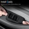 for 2025 2026 Tesla Model Y Juniper Standard Model YL Inner Door Handle Protector Trim Window Switch Panel Cover Car Accessories