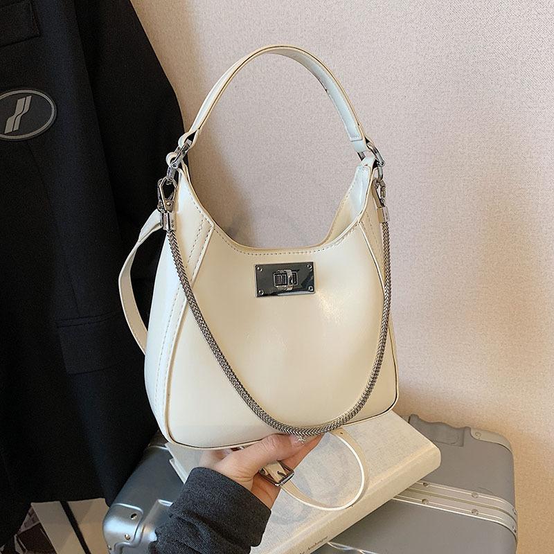 Премиальная ретро-сумка женская весна-лето 2025 новая нишевая дизайнерская сумка через плечо, сумка-мессенджер, корейская версия, портативная сумка-ведро