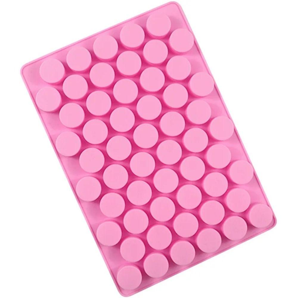 Silicone Cylindrical Molds 55 Cavity Chocolate Cake Mold DIY Candy Mold  Ice Cube Chocolate