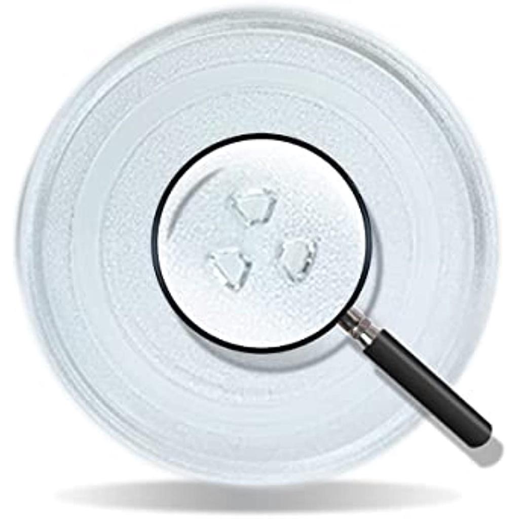 Тарелка для микроволновой печи диаметром 245 мм универсальная