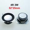 JCD 1pc 8R 2W 4R 3W 3R 5W Diameter 40mm 52mm 53MM Full-Frequency Speaker Square Small Speaker For Digital Electronic Products