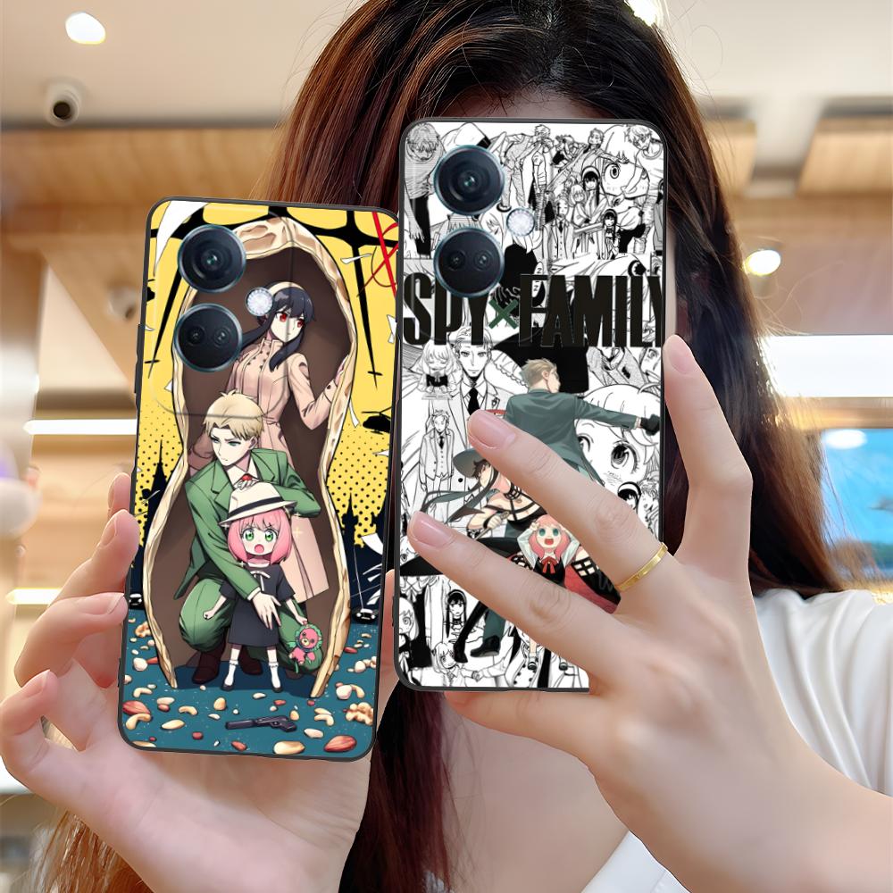 Чехол для мобильного телефона Anime Spy Family для OPPO Reno 14 13 12 11 10 9 8 7 6 5 F T Pro 5G Цветной печатный чехол Роскошный чехол Красивый