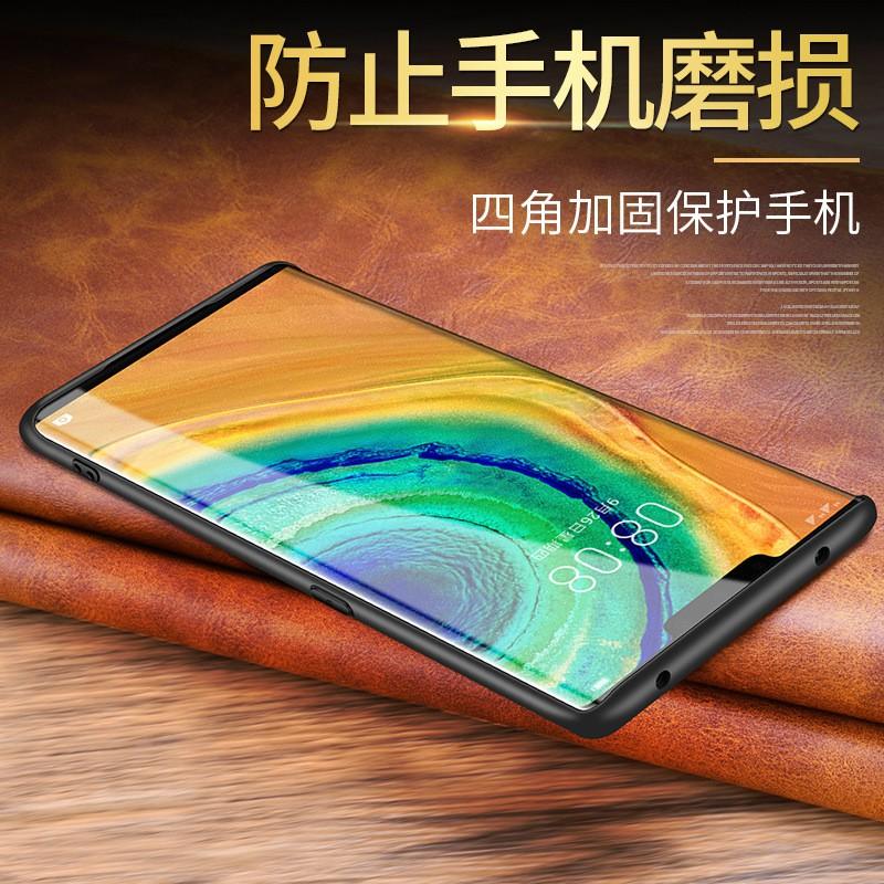 Genuine Leather Crocodile Texture Full Cover Shockproof Case Mate 30 Pro 5G Men Women