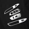 For Chevrolet Trax 2013 2014 2015 ABS Chrome Interior Door Button Switch Panel Cover 4pcs
