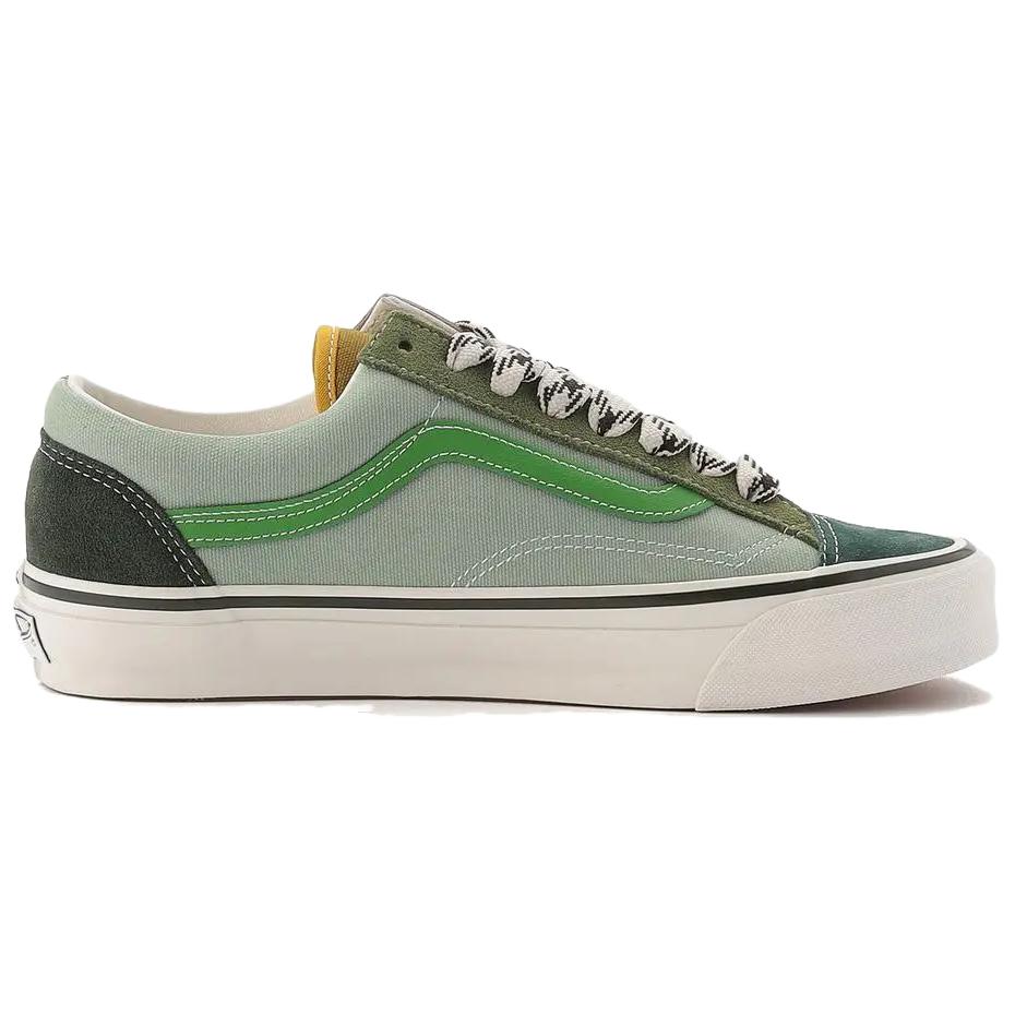 Vans Премиальные Old Skool 36 Универсальные Удобные Прочные Низкие Скейтбордические Кроссовки Унисекс Коричневые VN000D9R97N