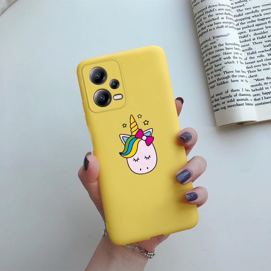 Чехол Poco X5 для Xiaomi Poco X5 Pro Мягкий Силиконовый Чехол Милые Мультяшные Чехлы для Телефона Для Xiomi Poco X5 Coque PocoX5 X 5 X5Pro Funda
