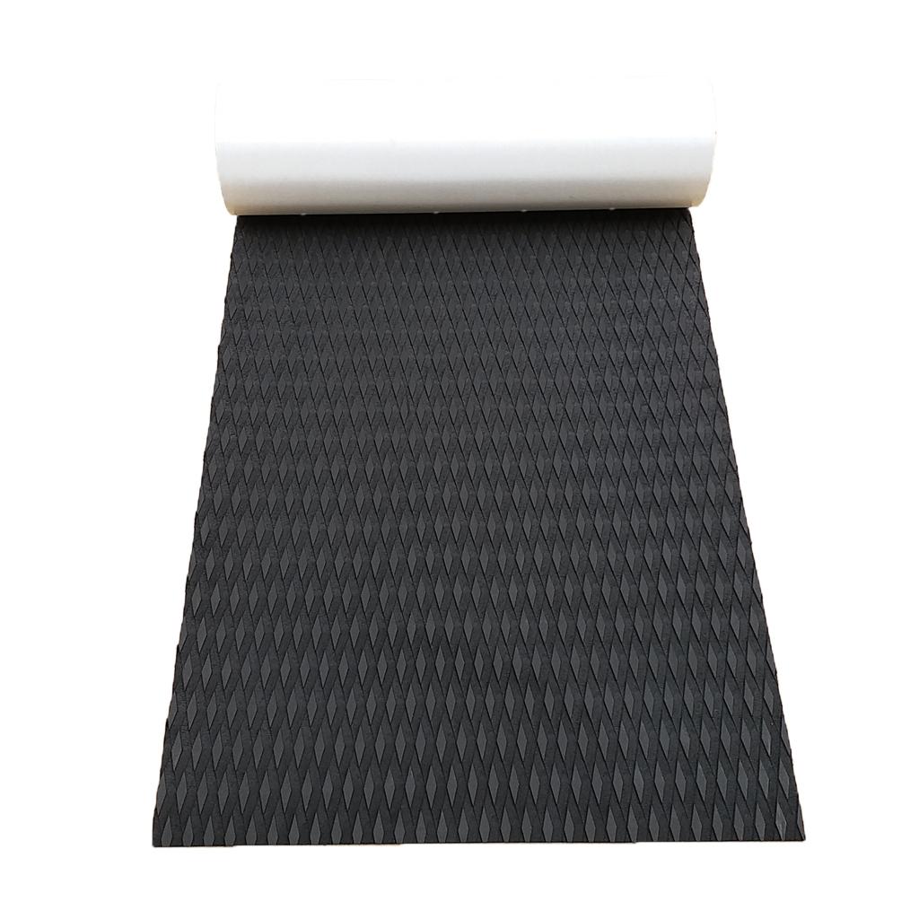 Waterproof EVA Boat Teak Decking Pad Anti-slip Traction Mat Marine Yacht Flooring for Car RV Kayaking and Water Sports