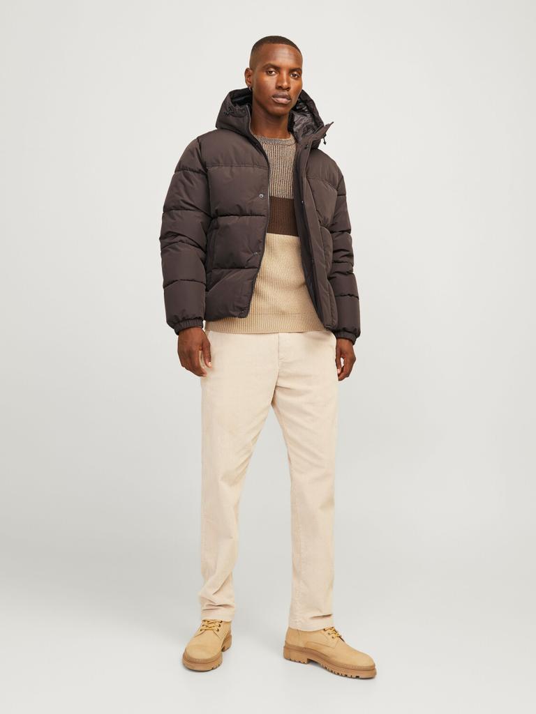 Зимняя куртка Jack & Jones Bradley Down Jacket (12256974) Jjebradley Puffer Hood Sn (12256974) mulch