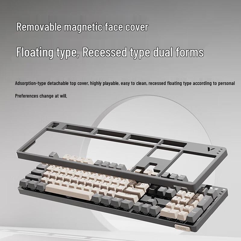 Rapoo V500PRO 104-клавишная проводная механическая игровая клавиатура с подсветкой