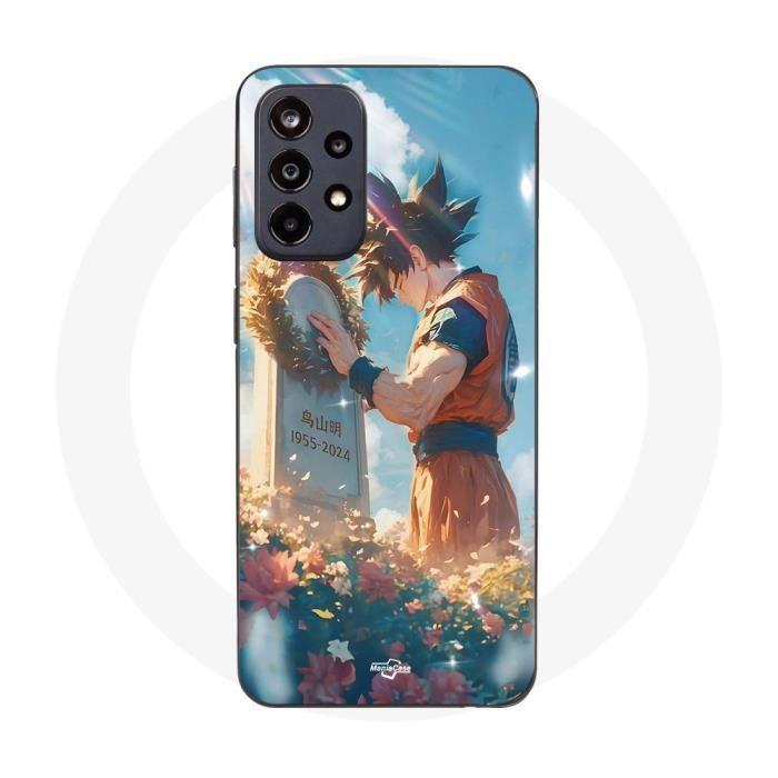 Coque Maniacase pour Samsung Galaxy A52 4g Akira Toriyama Son Goku Tombe