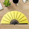 Складной веер, чистый цвет, сильный веер, легкий веер в стиле ретро, ​​веер кунг-фу, веер тай-чи, китайский танцевальный веер, украшение для вечеринки, веер