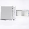 Outdoor Sealed Electrical Plastic Enclosure ABS with Hasp Distribution Box Transparent Cover IP66 Waterproof