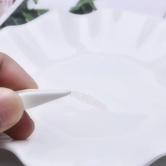 1 комплект двойных лент для век с пустым флаконом-аппликатором, бесклеевой дышащий натуральный невидимый стикер для неровных век