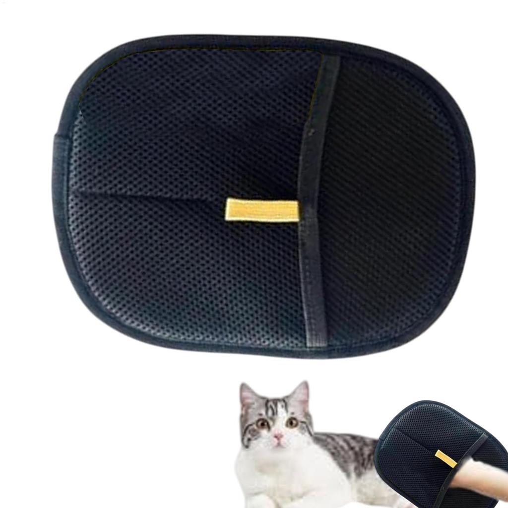 Улучшенная перчатка для удаления шерсти домашних животных Двусторонняя перчатка для шерсти Кошка Собака Магнитные перчатки для мытья Вычесывания Чистки ковров Диванов