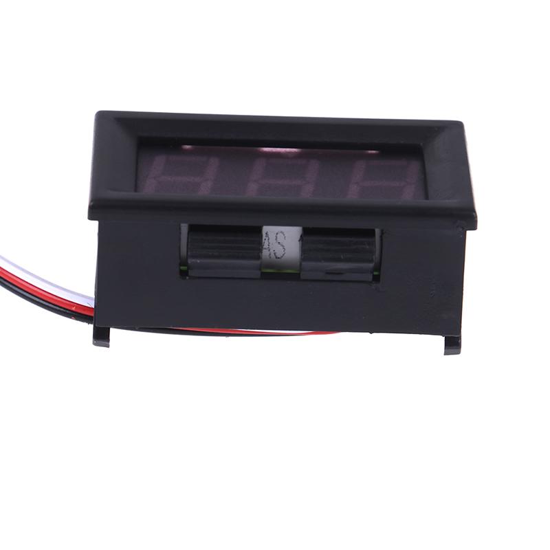 Dc 0-30V 3 Wire Led Digital Display Panel Volt Meter Voltage Voltmeter Car Motor