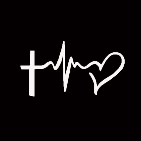 Faith Hope Love Heart Sticker Car-Styling Vehicle Window Body Bumper Decal Decor