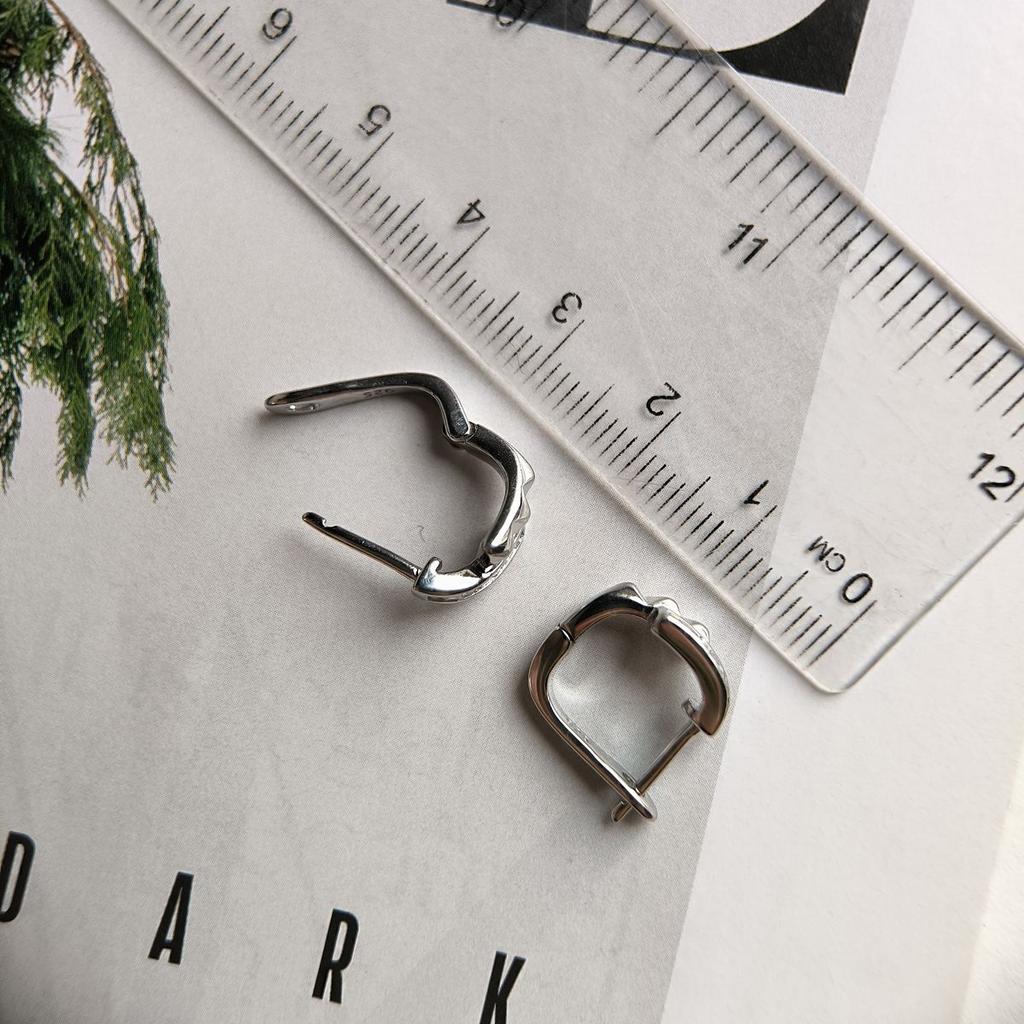 Серебряные серьги с фианитами (2184249)