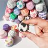 2.5Cm Colourful Patterned Baking Cake Tray 500Pcs Round Paper Cupcake Cases Set