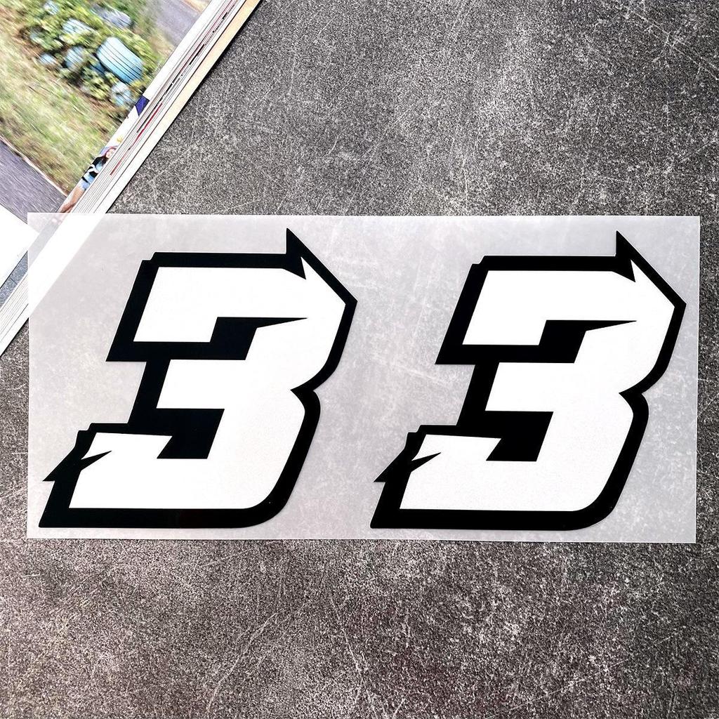 Белые светоотражающие наклейки JDM для автомобиля, водонепроницаемые декоративные чехлы для мотоциклов