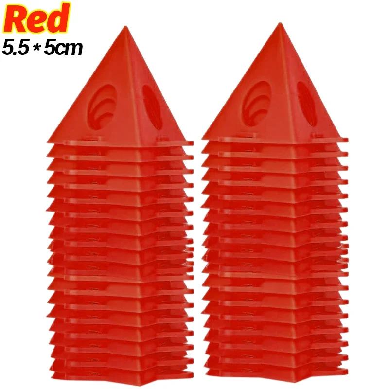 10-50Pcs Pyramid Rack Paint Stands Support Frame Tripod Woodworking Triangular Bracket Spray Painting Tools for Cabinet Door