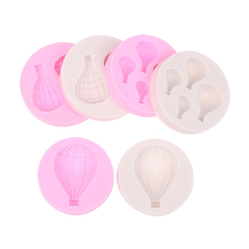 1Pc Hot Air Balloon Silicone Mold DIY Fondant Cake Decoration Tool Chocolate Fudge Mold Sugarcraft Bakeware Kitchen Tool