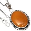 Pendant Wild Horse Jasper Gemstone Valentine'Day Ethnic Silver Jewelry 2.25"