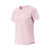 Li Ning Cool Tea Casual Fashion Dopamine Climbing Fitness Quick-Dry Comfortable Versatile Short Sleeve T-Shirt Women Tops Milk-Stone-Pink ATSV592-1