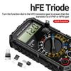 HFE триод зуммер цифровой мультиметр ом квадратные волны емкостный тестер измеритель инструмент