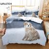Комплект постельного белья Snow Dog, комплект пододеяльников, постельное белье с 3D-печатью, комплект постельного белья размера Queen, модный дизайн