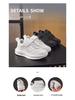 2025 Children's White Sports Shoes - All-Season Leather Sneakers for Primary School Students