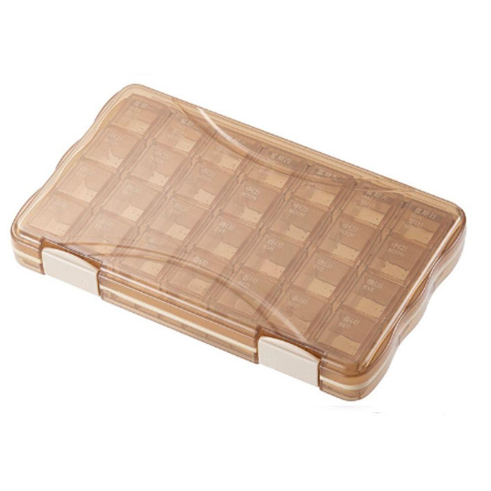 Влагостойкая портативная аптечка, ящик для хранения таблеток, органайзер, дозатор, футляр для таблеток для путешествий