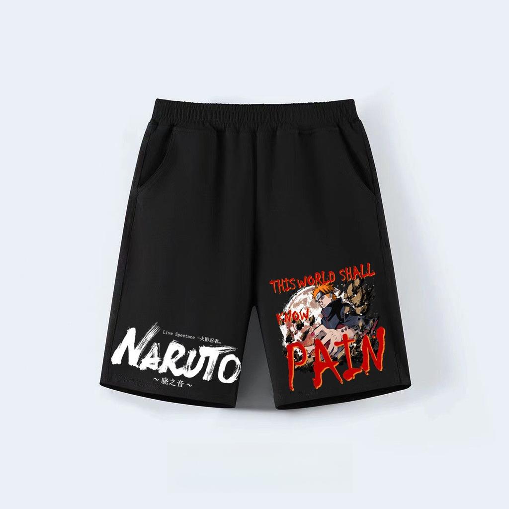 Naruto Men's Shorts for Summer Outerwear Cotton Shorts for Outdoor Activities Anime Casual Sports Pants 2026 New Design
