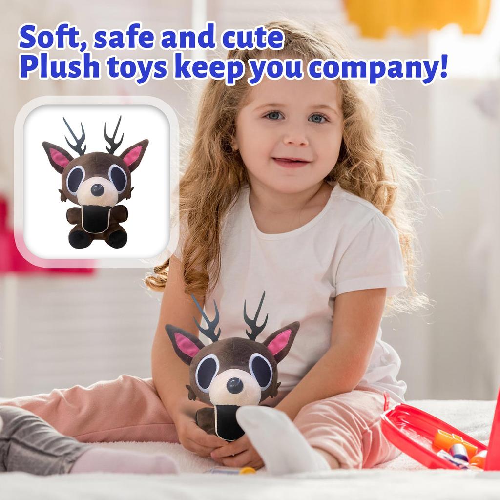 Милая плюшевая кукла игрушка подарок мультфильм детская тряпичная кукла кукла