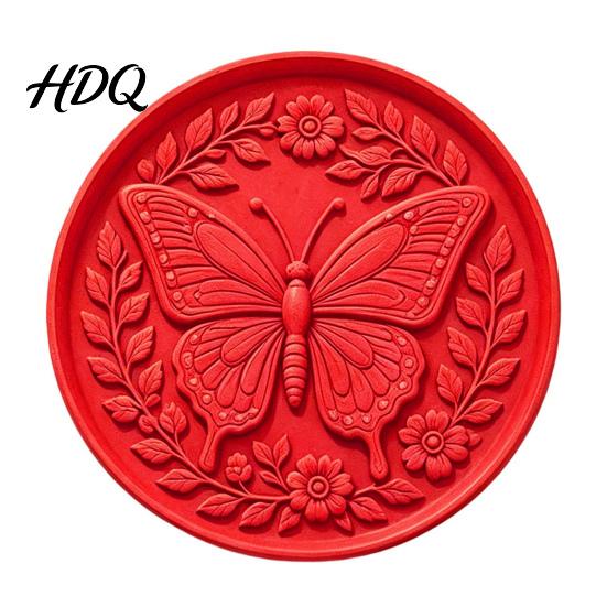 Cement Crafting Supplies Silicone Stepping Stone Mold Hummingbird/Squirrel/Turtle/Owl/Fox/Butterfly/Frog Paver Molds Reusable Concrete Garden