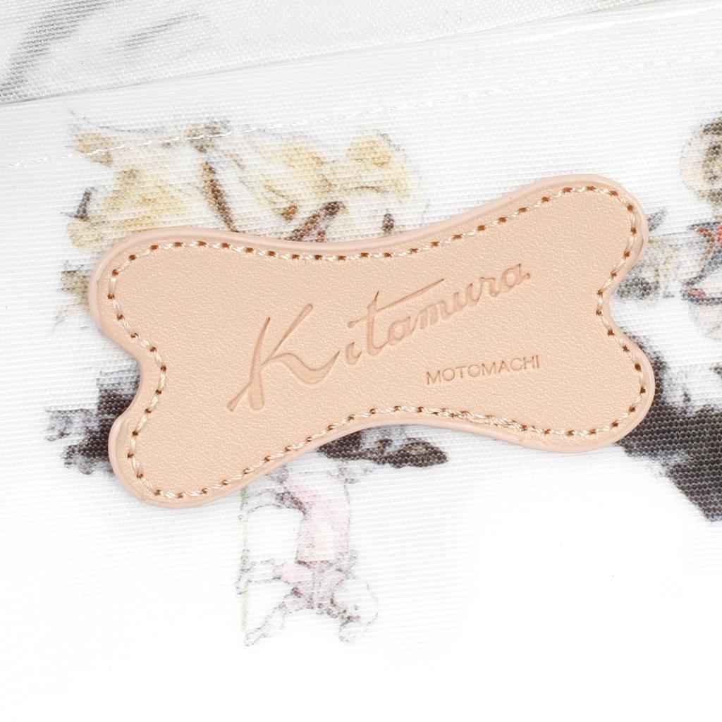 Сумка для покупок с оригинальным узором календаря 2025 года, формат А4, совместимый размер DH0363, цвет слоновой кости 91911 [Kitamura], женская [белая]