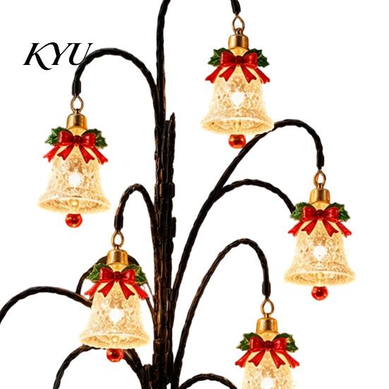 Solar Tree Stake Lights Christmas Lights, Outdoor Waterproof LED Pathway Winter Garden Accents Lamps for Yard Lawn Patio, Holiday Landscape Decoration