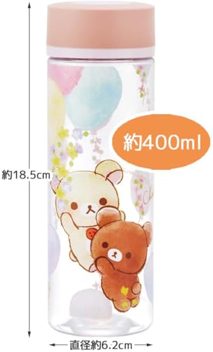 Skater PDC4-A Rilakkuma Korilakkuma & Koguma Direct Drinking Water Bottle, 13.5 fl oz (400 ml)