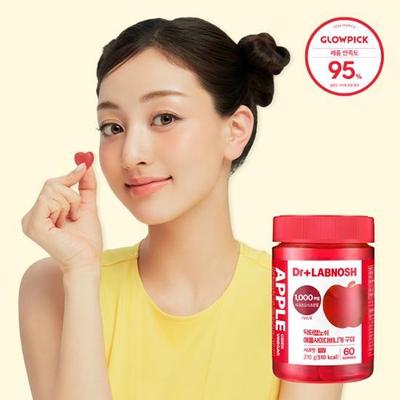 Доктор. Lab Nosh яблочный уксус жевательная резинка 60 таблеток (4 недели) (Только)