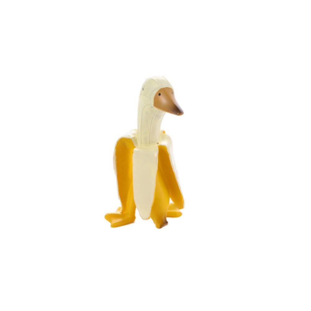 Resin Lawn Office Patio Home Garden Weird Gifts Banana Duck Ornament Duck Sculpture Duck Statues
