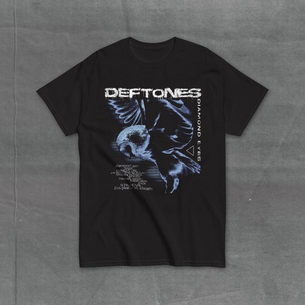 Новая футболка Deftones Diamond Eyes Коллекционный подарок для фанатов Унисекс S-5XL Футболка CA140 Унисекс Футболка